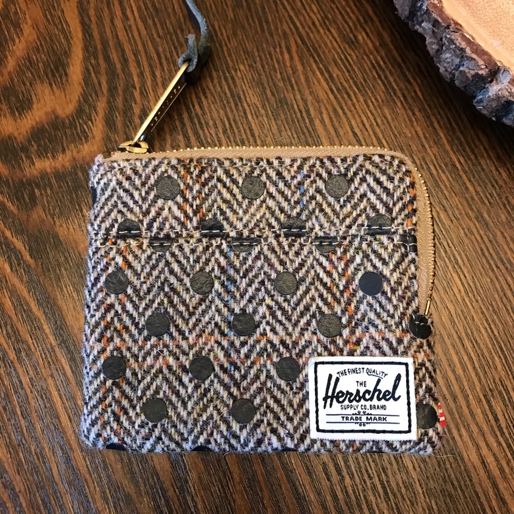 Herschel Supply Co Harris Tweed Card Holder